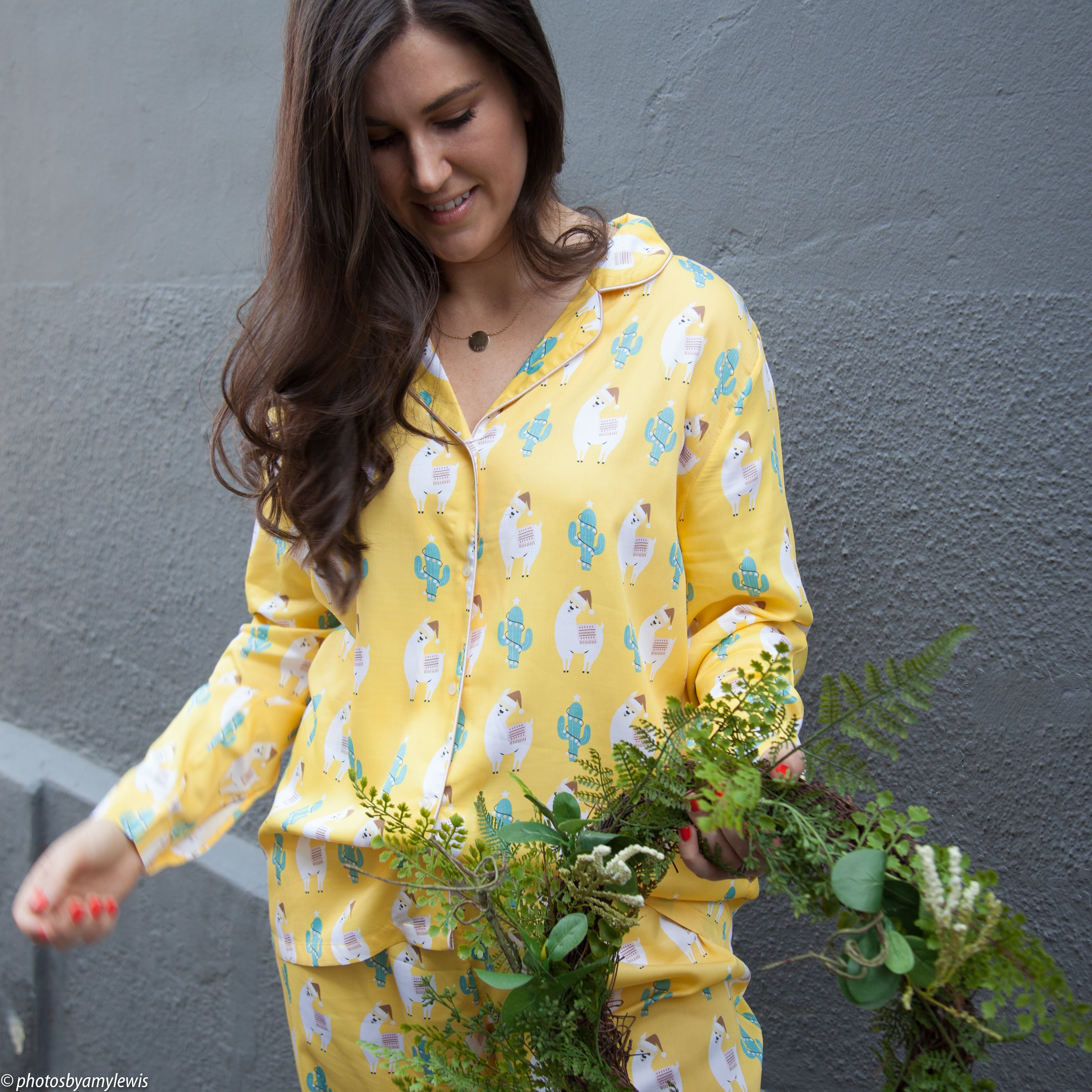 Festive Christmas Patterned pyjamas