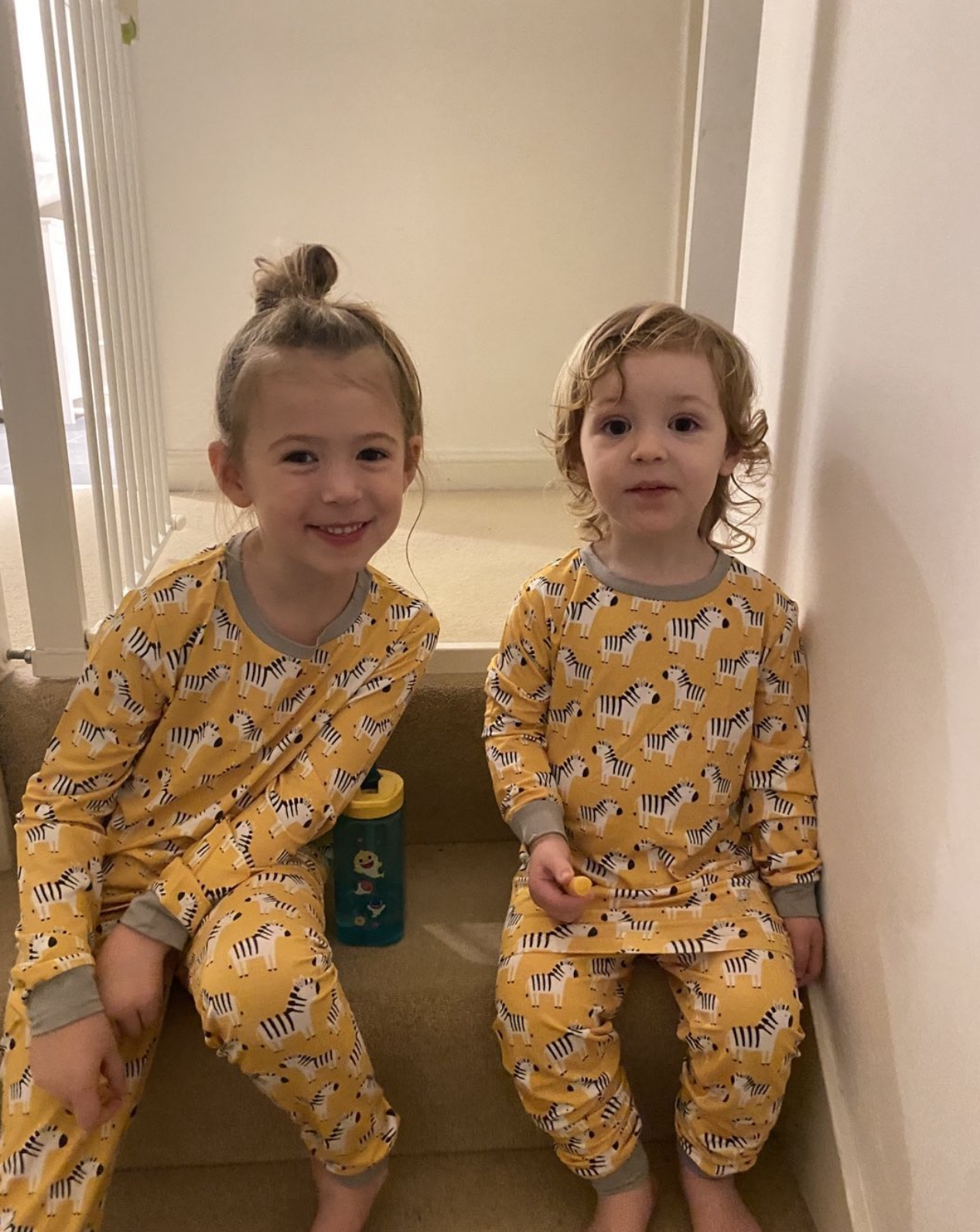 Autumn winter kids pyjamas unisex boys girls