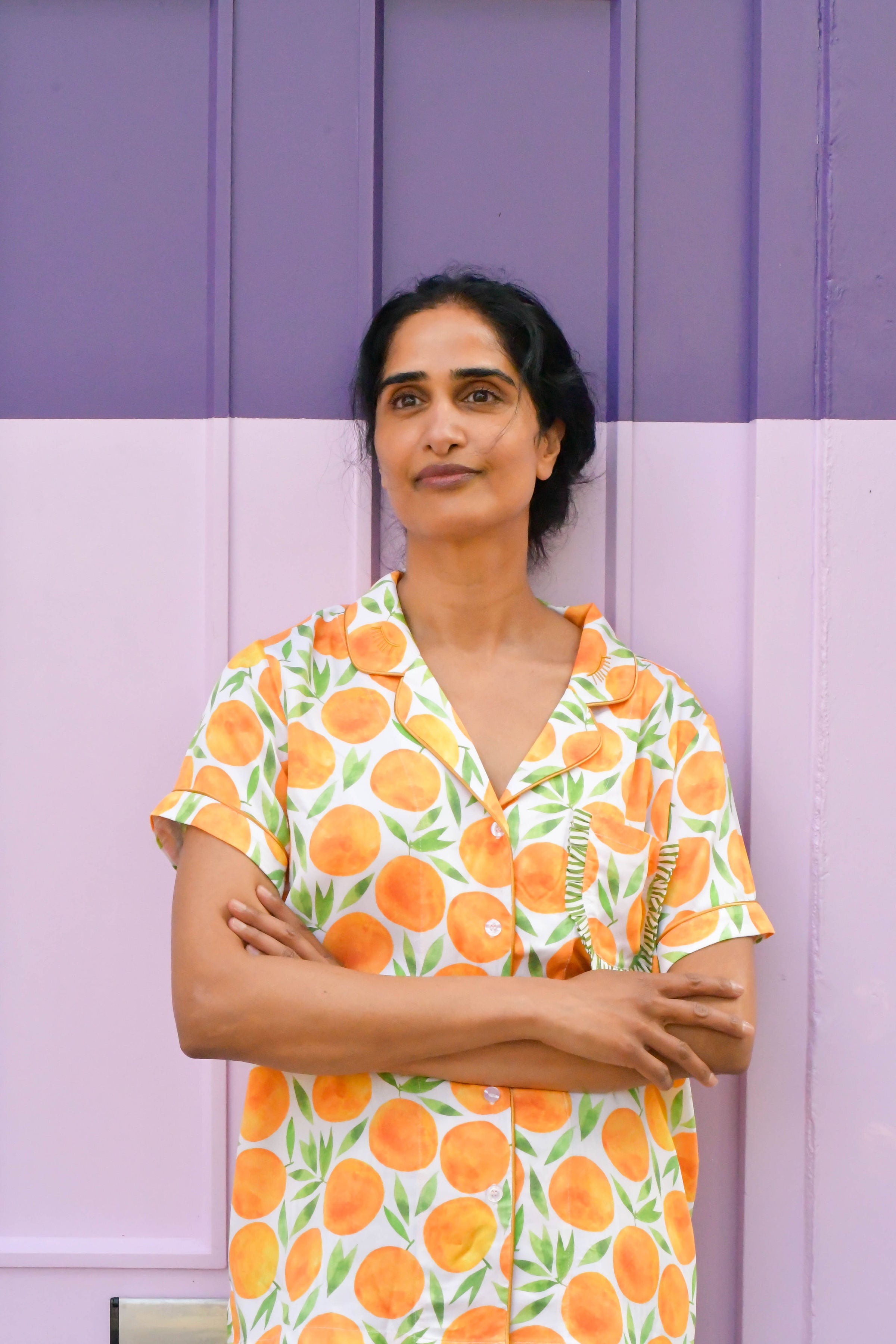 Fresh patterned bamboo pjs London design