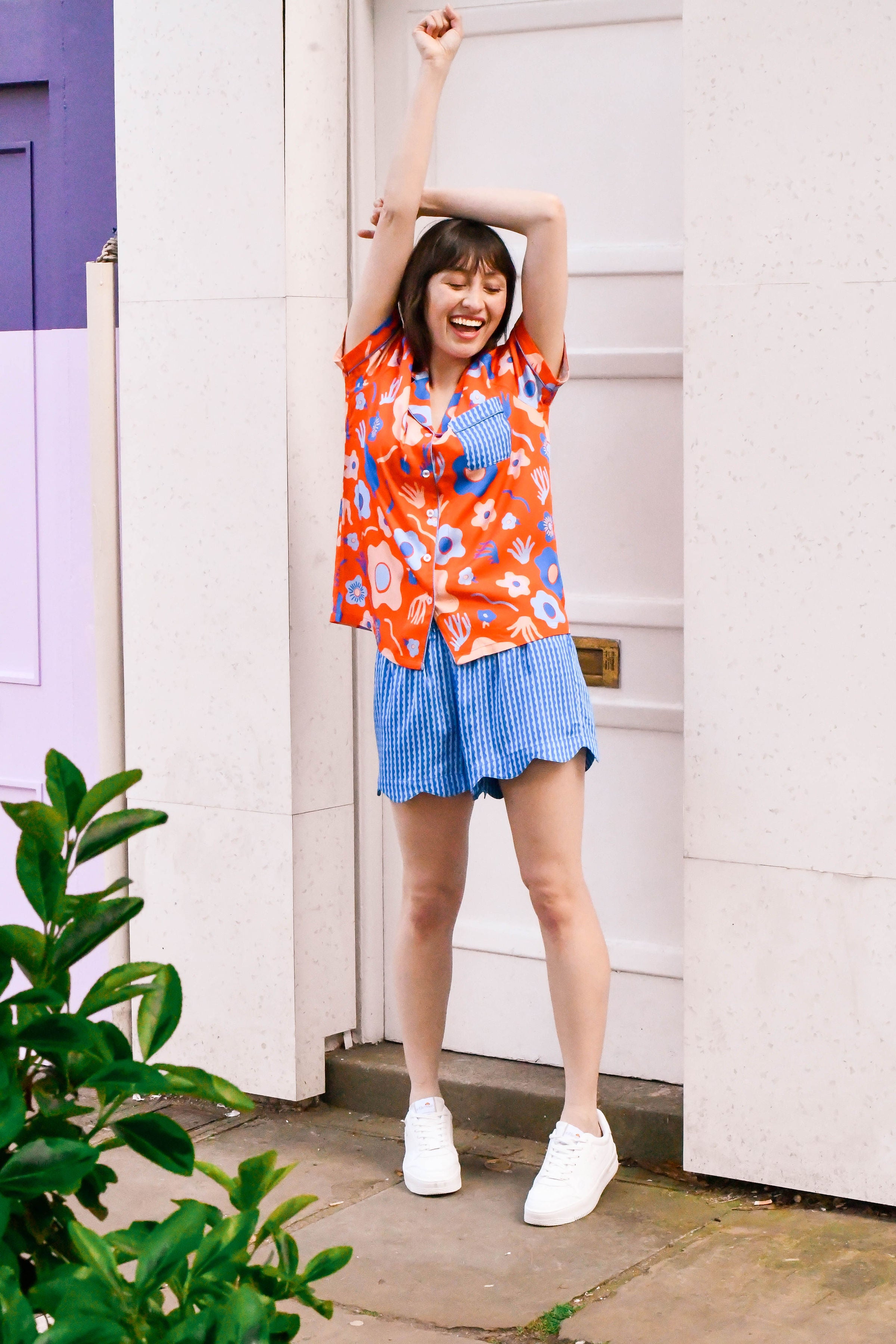 Short Sweat wicking menopause sleepwear for women