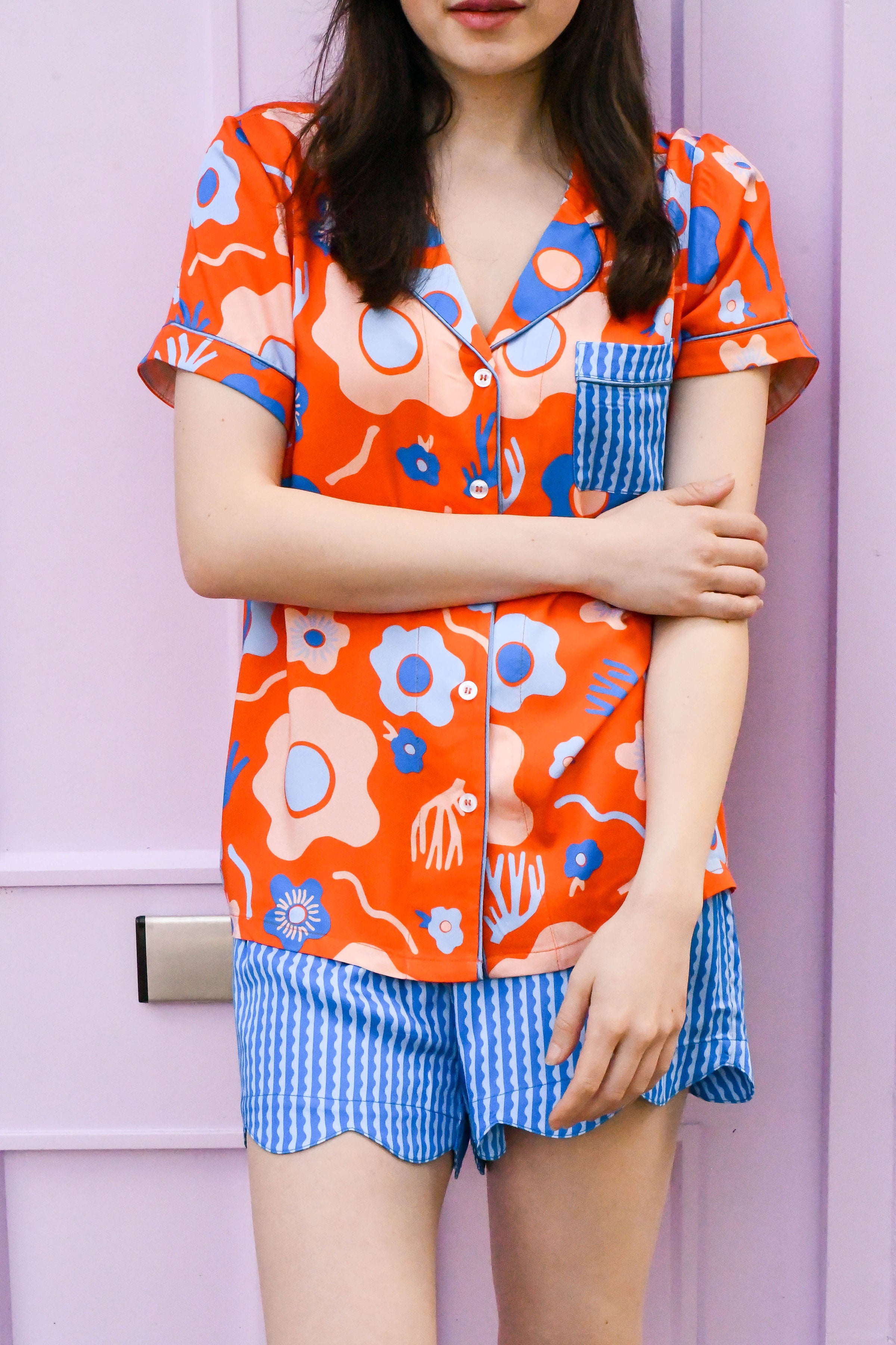 Floral pyjamas bamboo Summer