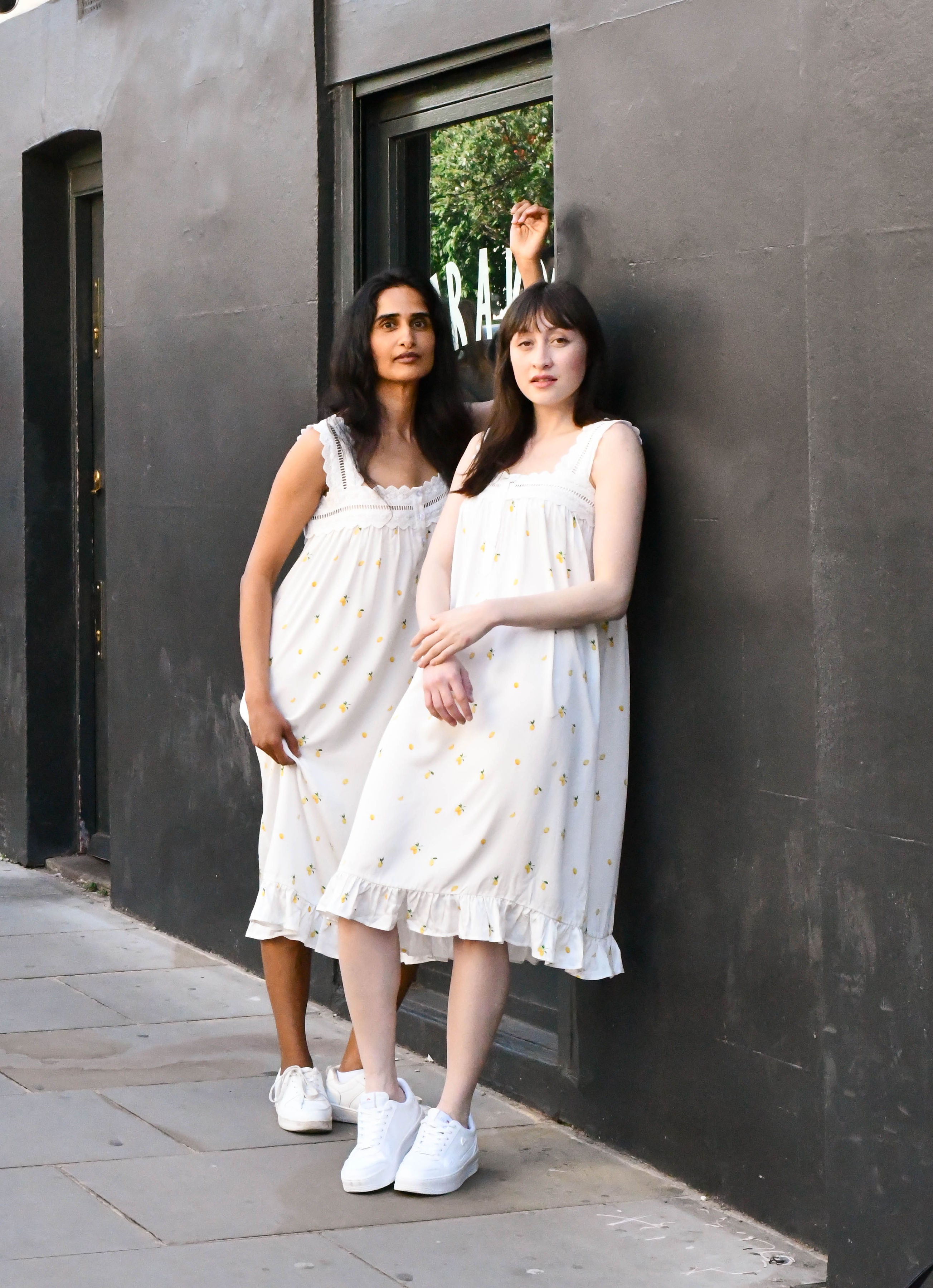 Bamboo temperature regulating nightdress for menopause and hormonal changes
