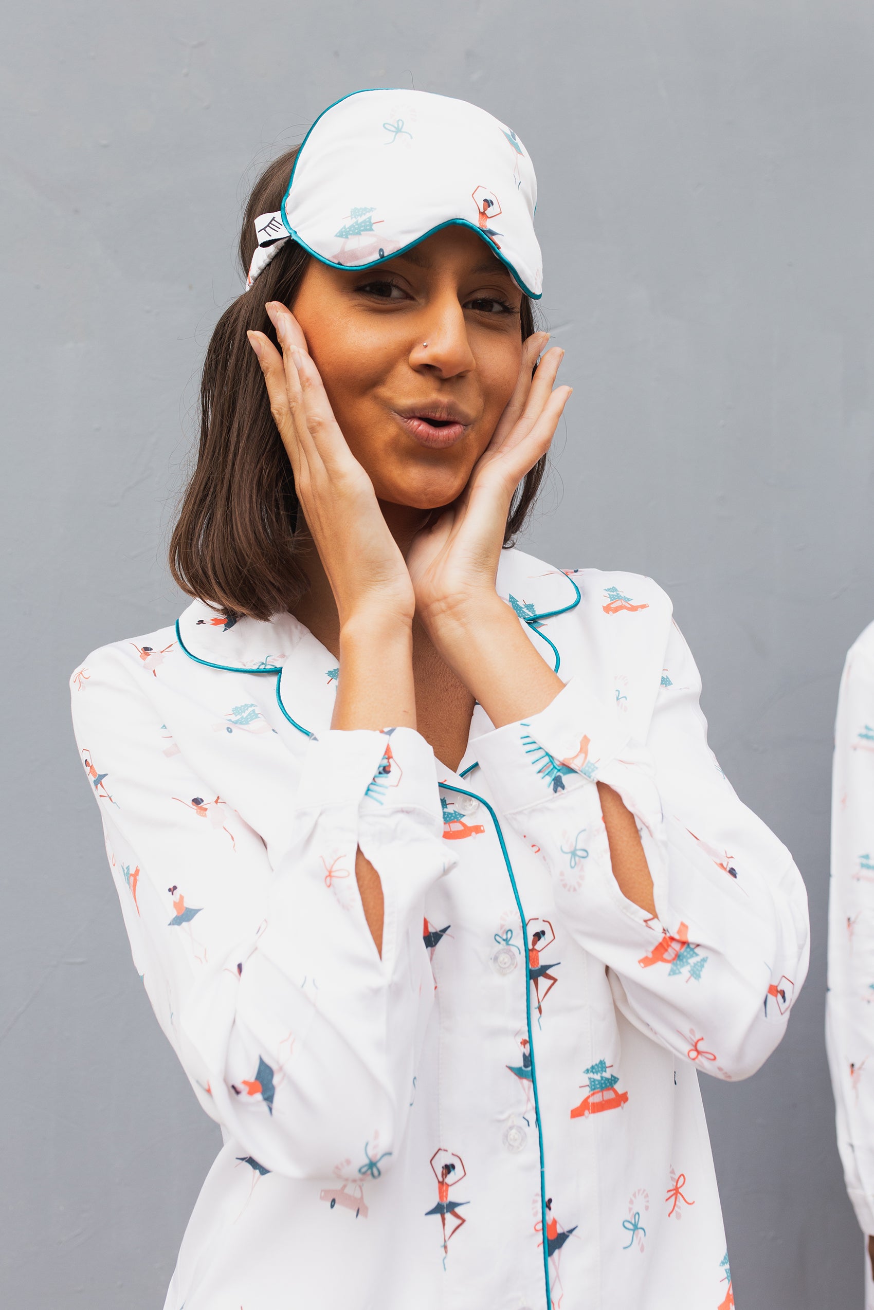 Best sleeps sleepwear for menopause with eyemasks to match