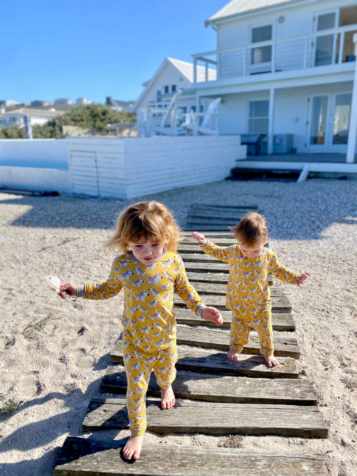 Bamboo sweat wicking pjs for toddlers