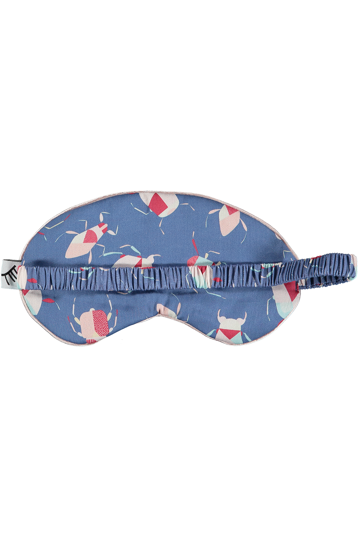 Bugs print eye mask organic bamboo 