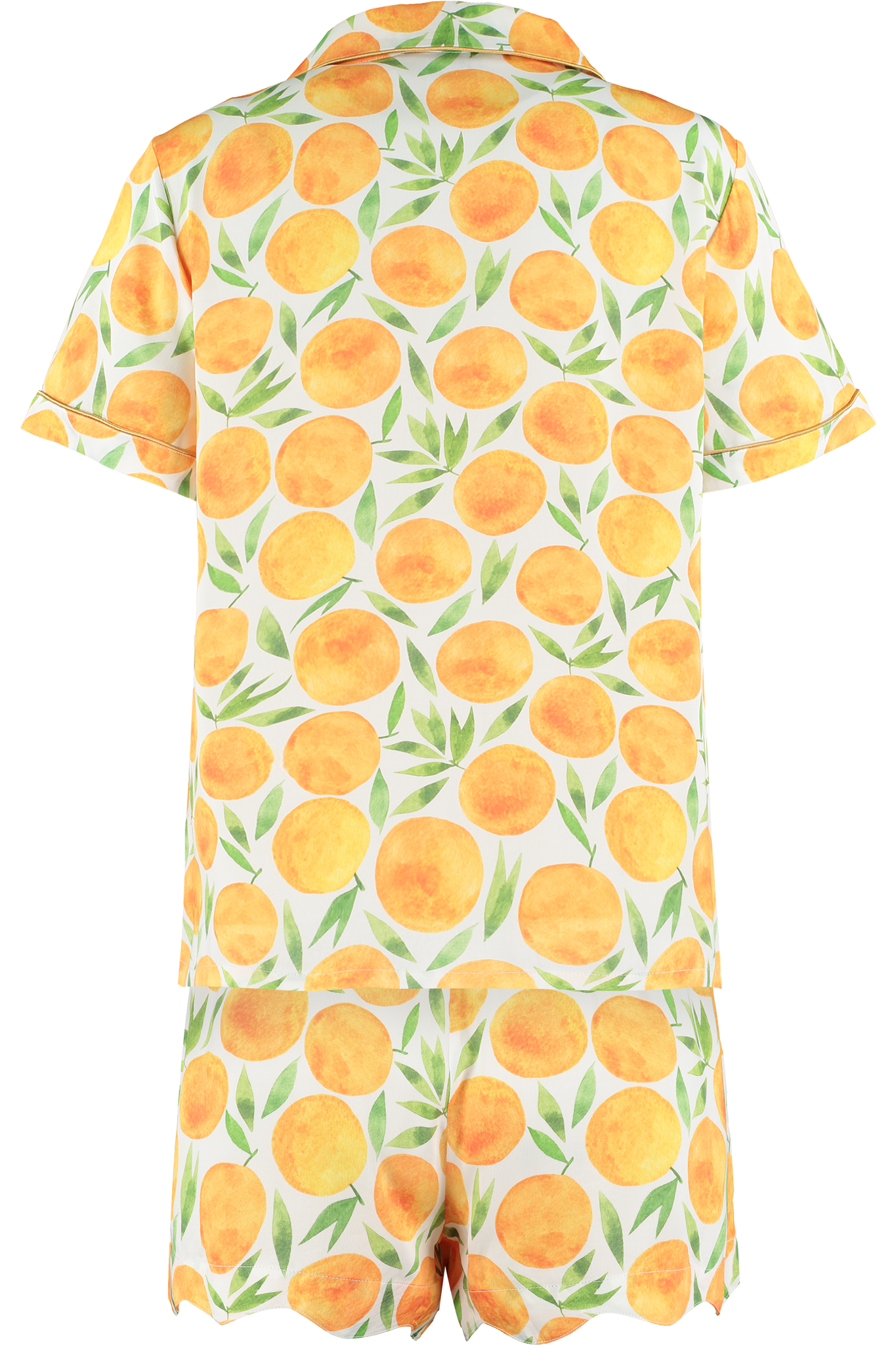 Clementine Fruity Bamboo Short Sleepwear Set