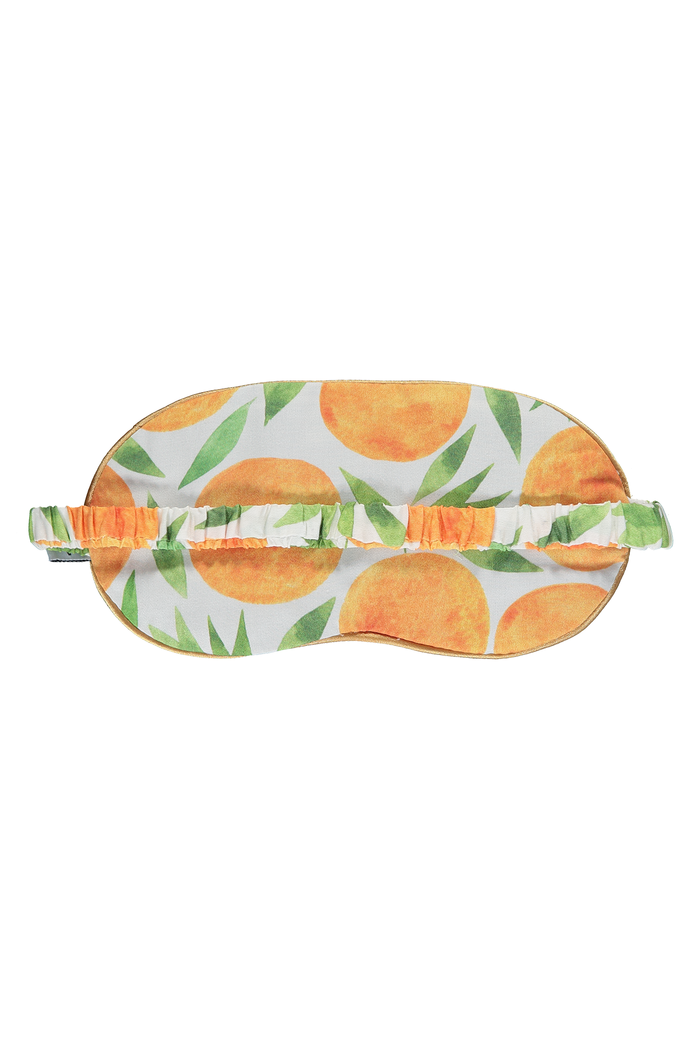 Fruity printed bamboo eyemask