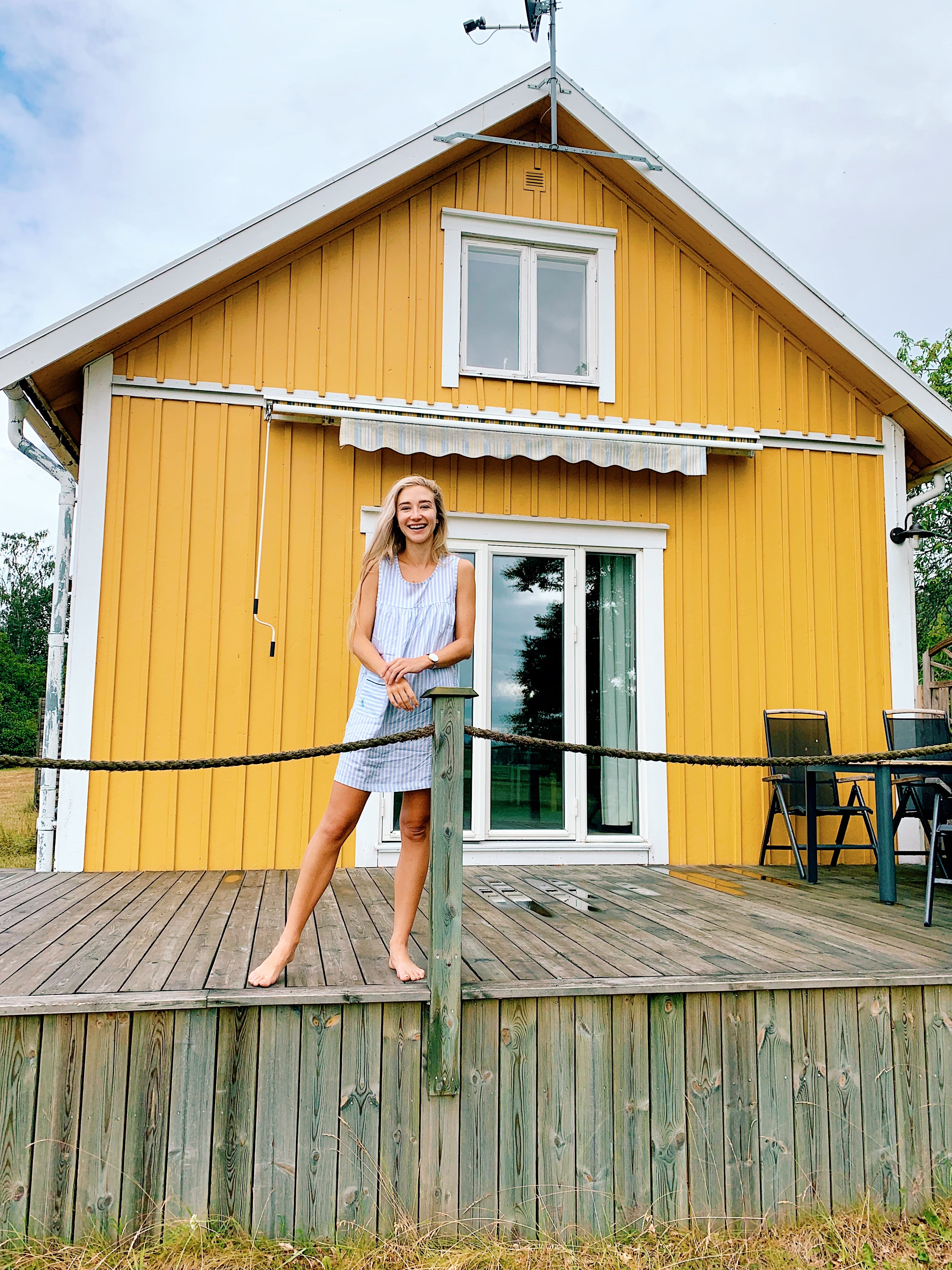 Simple Stripe Nightdress