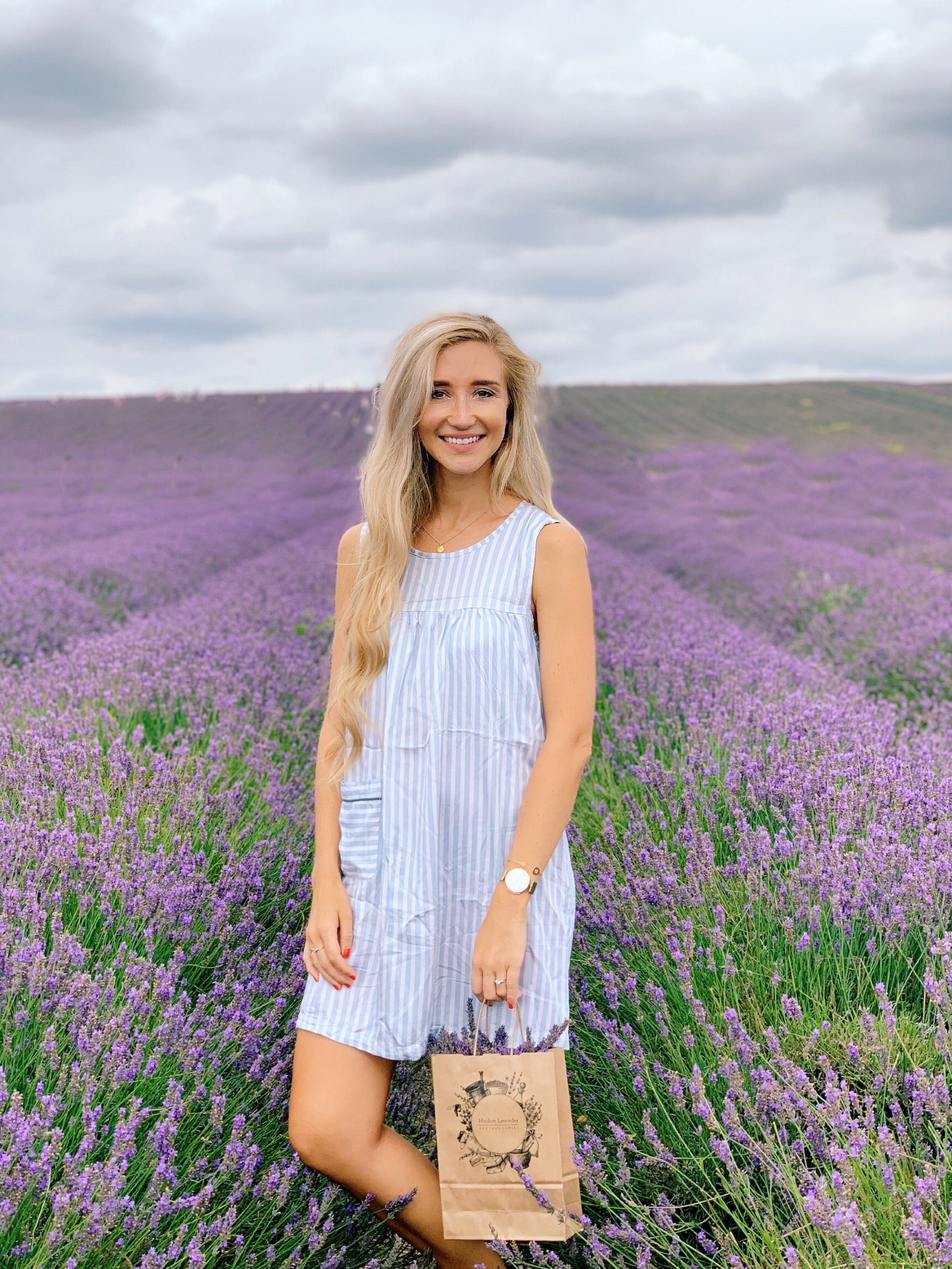 Simple Stripe Nightdress