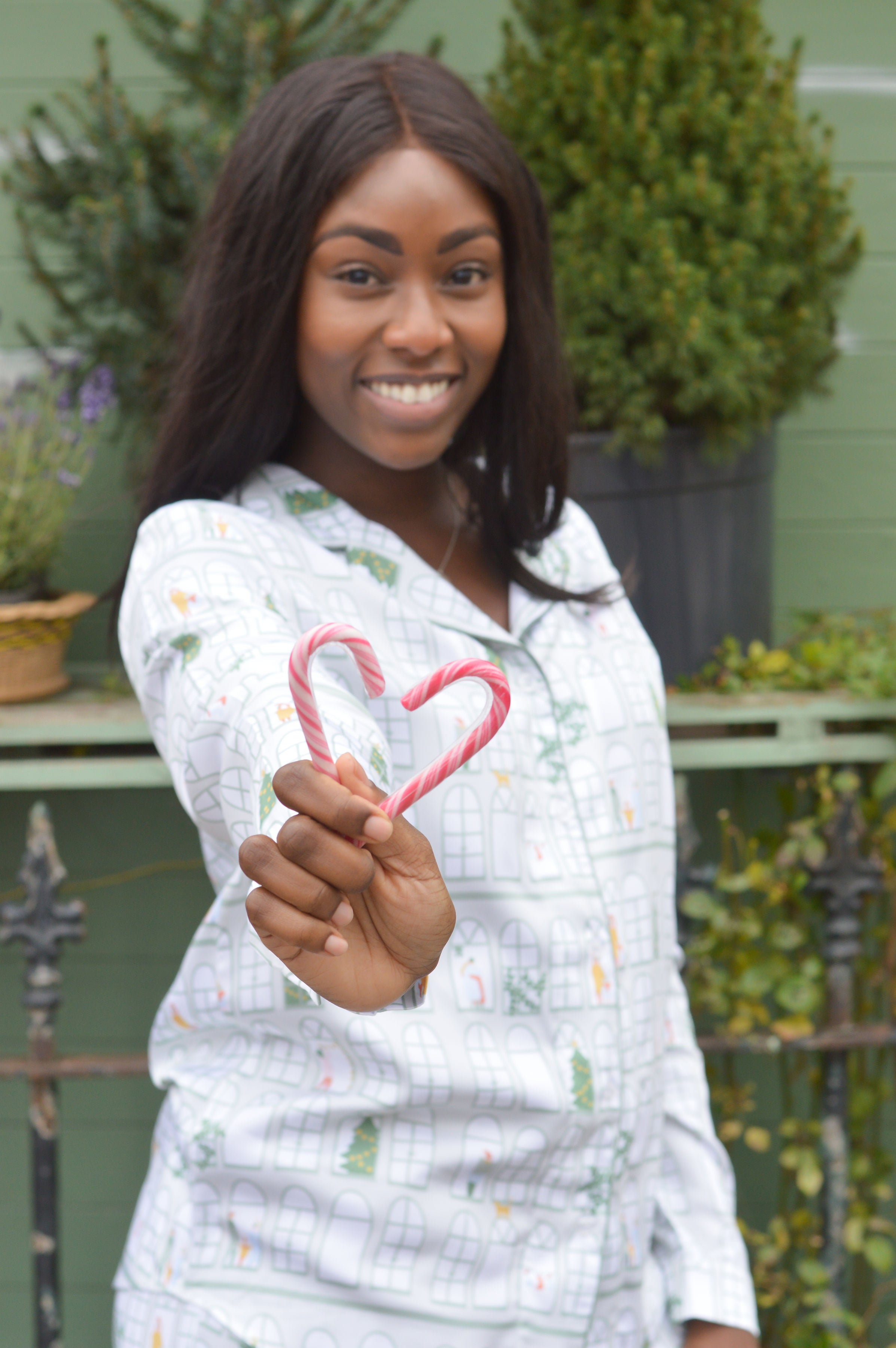 Christmas Patterned Winter Pyjamas Nightire