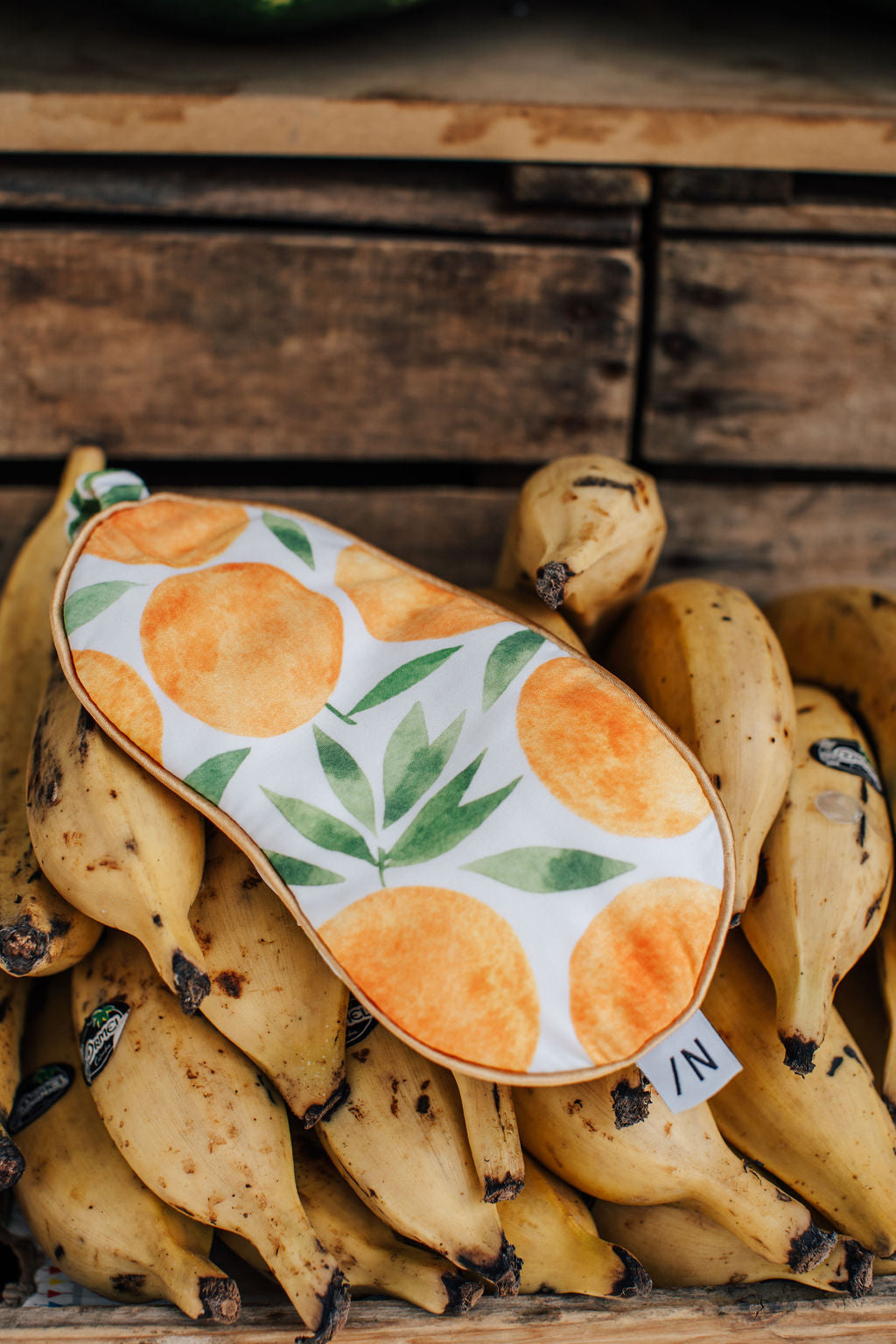 Clementine Fruity Bamboo eyemask