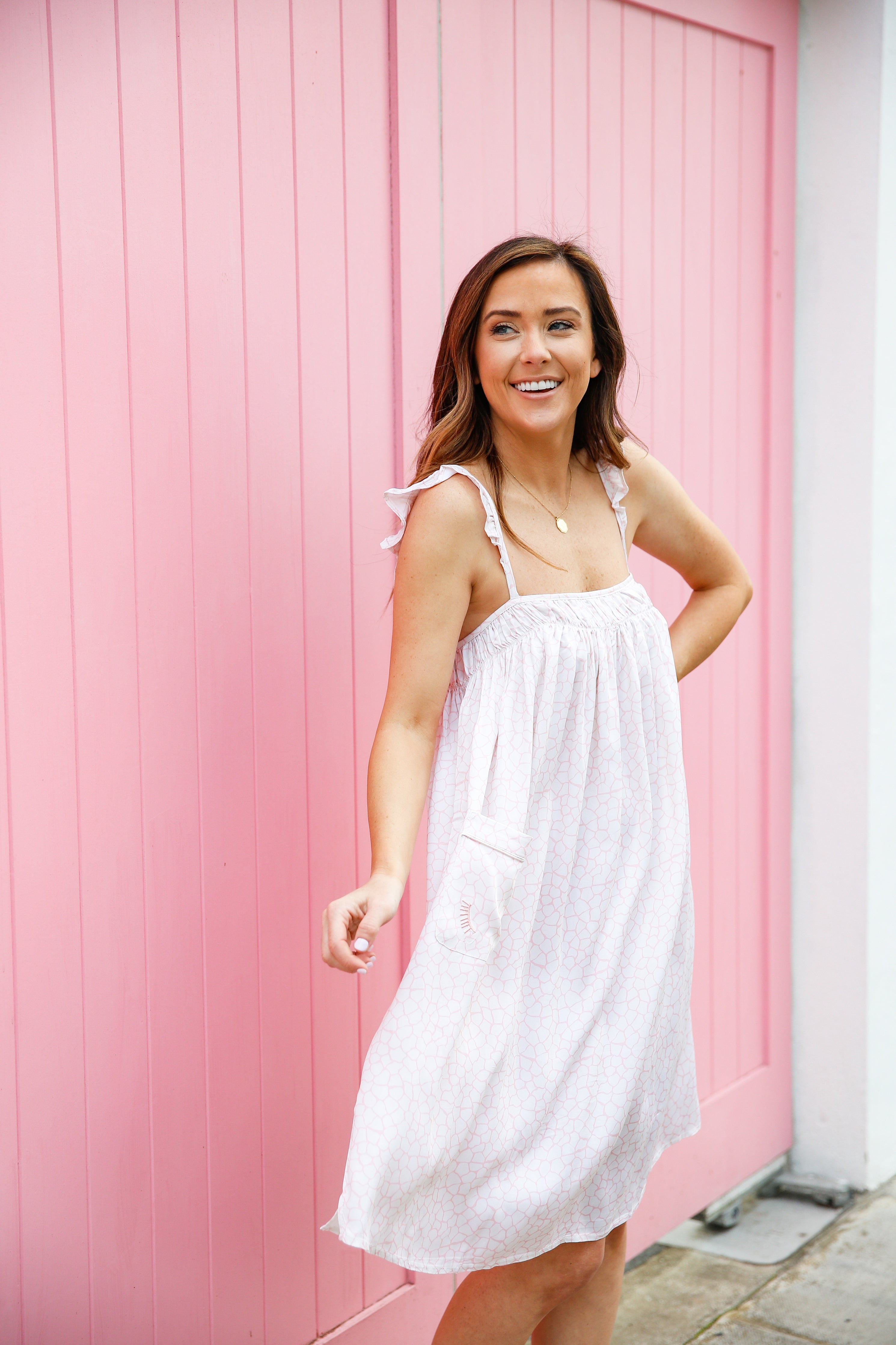 Bamboo Nightdress with Pockets Haley x Nightire